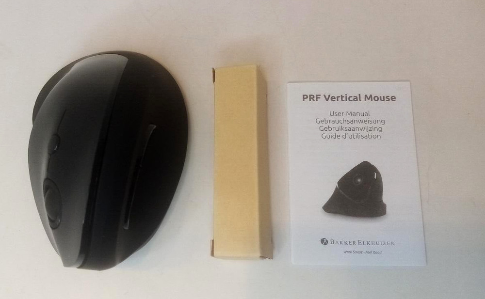 BakkerElkhuizen Ergonomic Wireless Vertical PRF Mouse