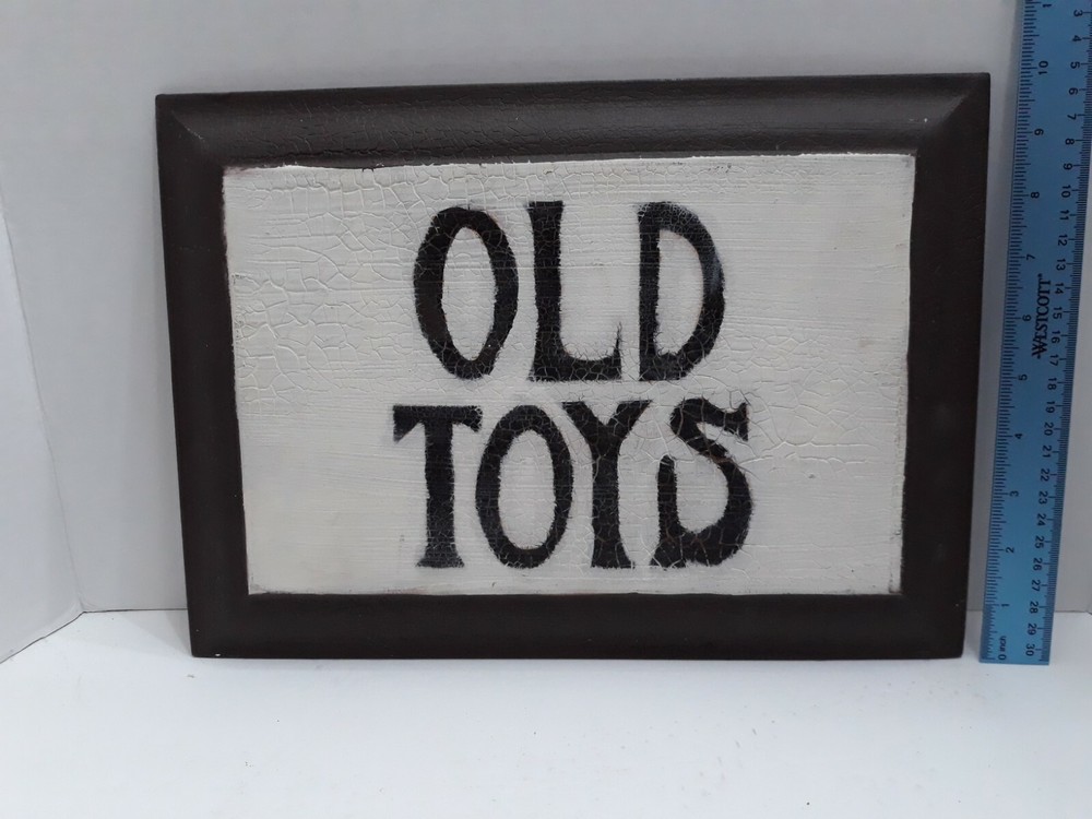 Vintage Look Toy Sign
