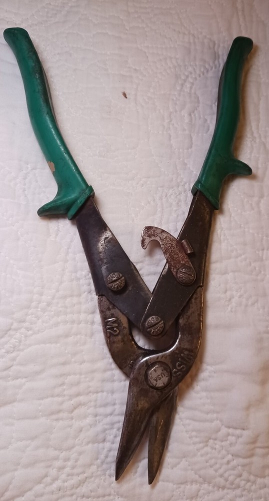 Wiss Aviation Cutter Tin Snips GREEN M2-