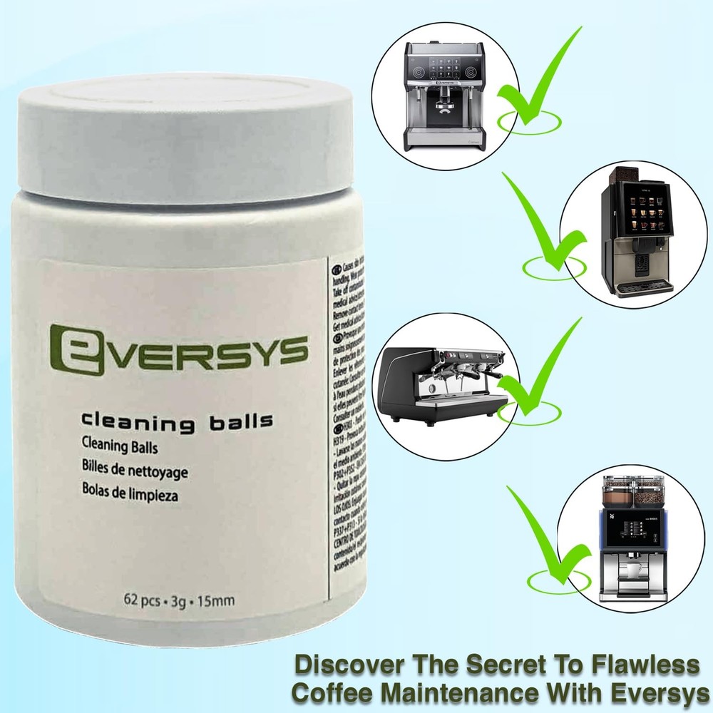 Eversys Cleaning Balls – For Espresso Machine Maintenance