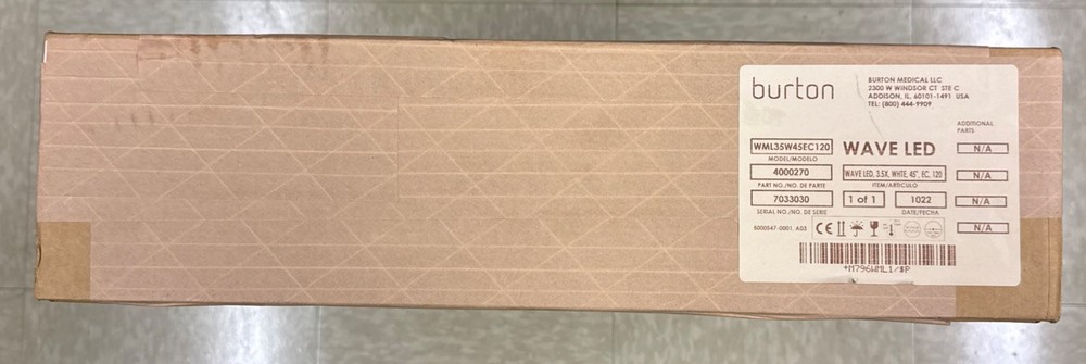 Burton Table Mount Wave LED Exam Magnifier NIB New