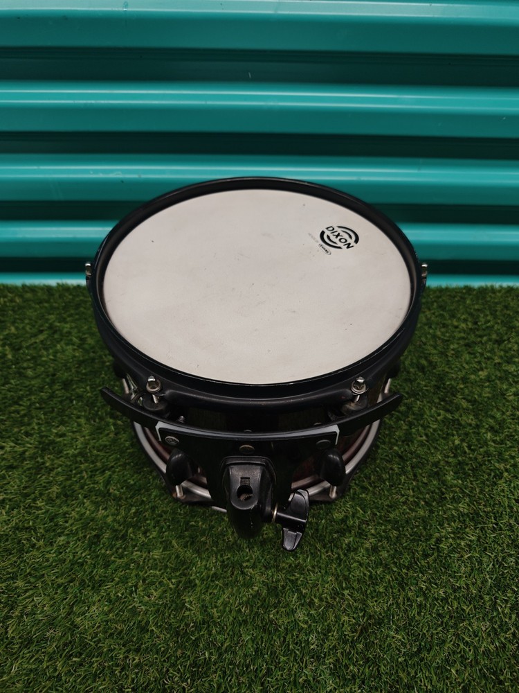 ⚡Dixon DEMON 10"X7" Rack Tom Drum - Red Grey Swirl⚡⚡