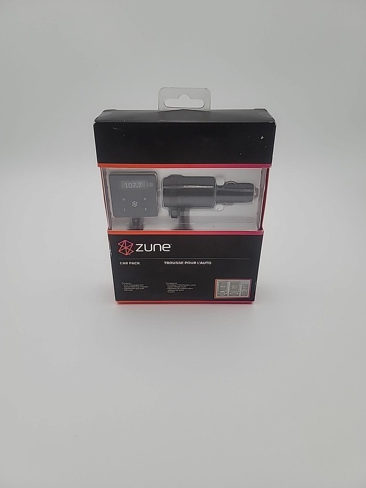 Microsoft Zune Car Pack FM transmitter Brand New