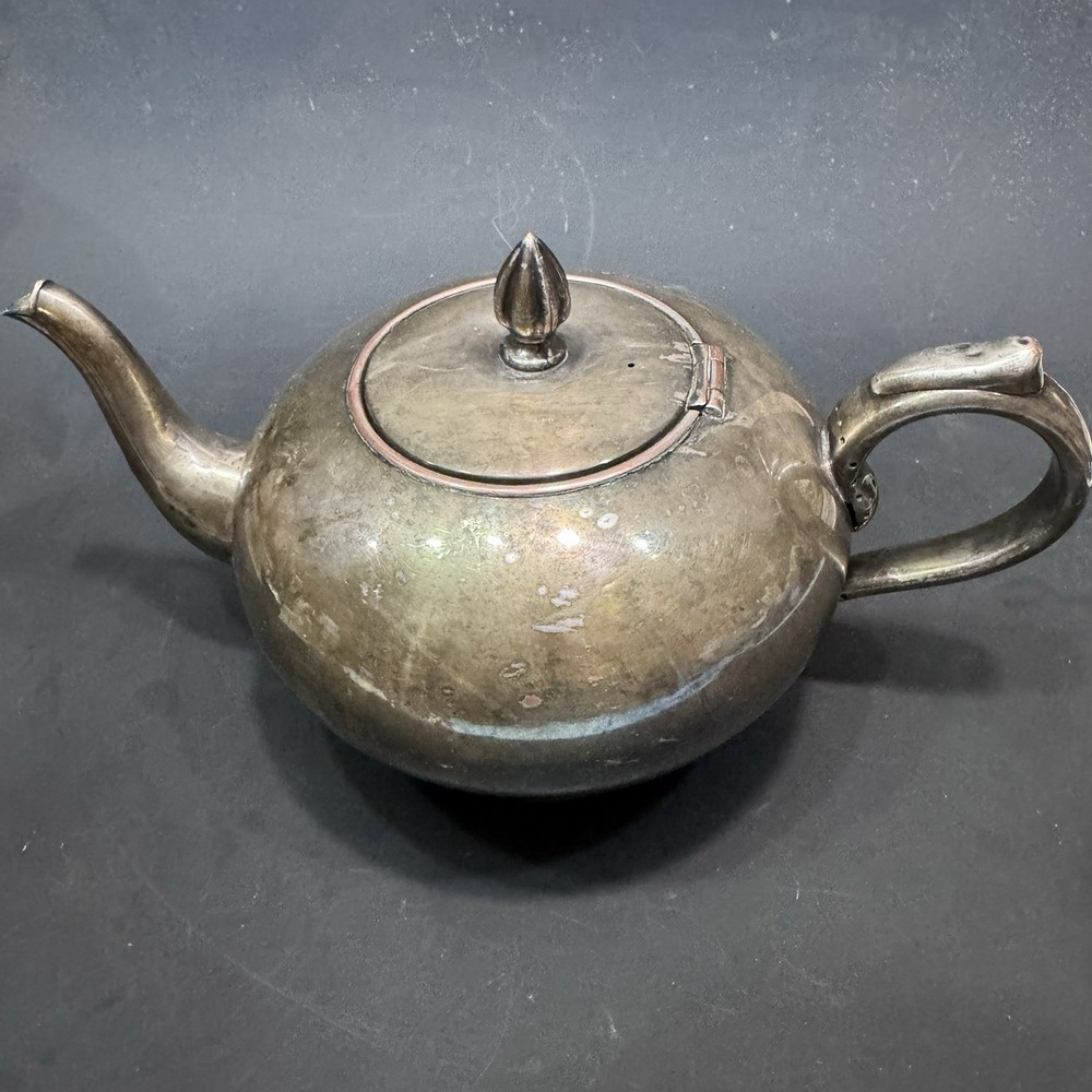 Antique Silver Plated Teapot