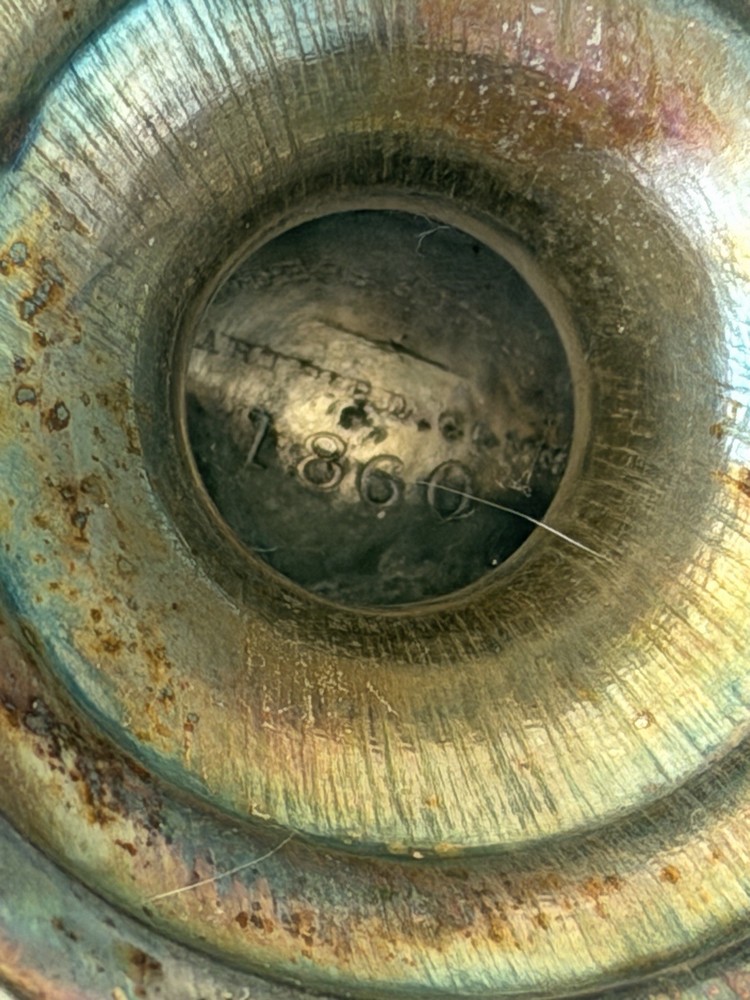 Antique Reed & Barton Hartford Co Silver Plated Dated 1860