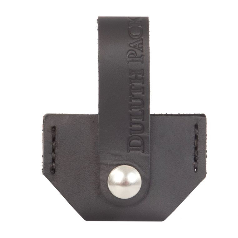 Duluth Pack Leather Snap Card Case, Black