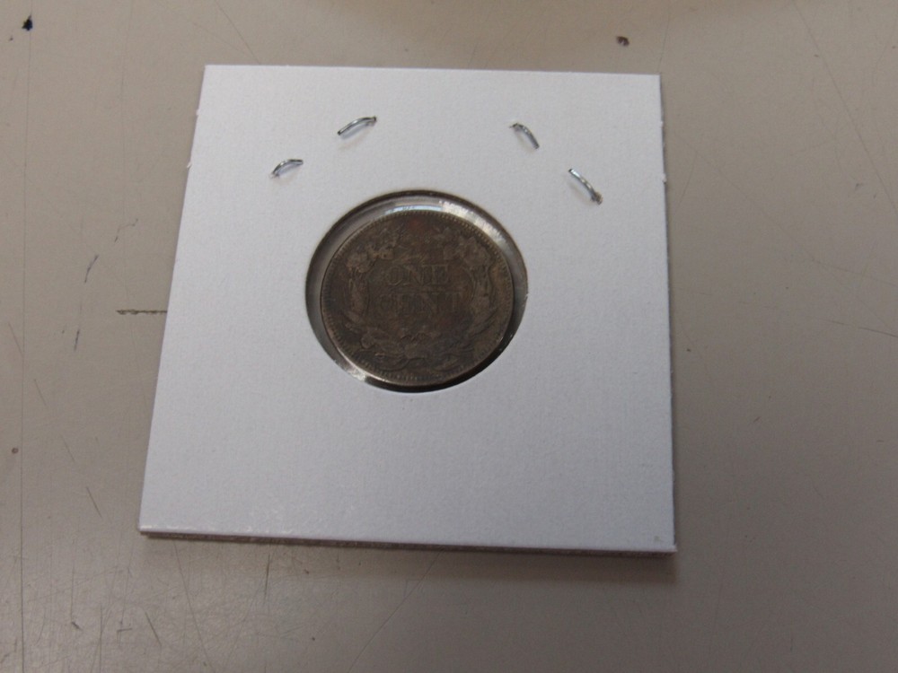 1857 Flying Eagle Cent abt Unc Very Good (32385-cent-MSS)