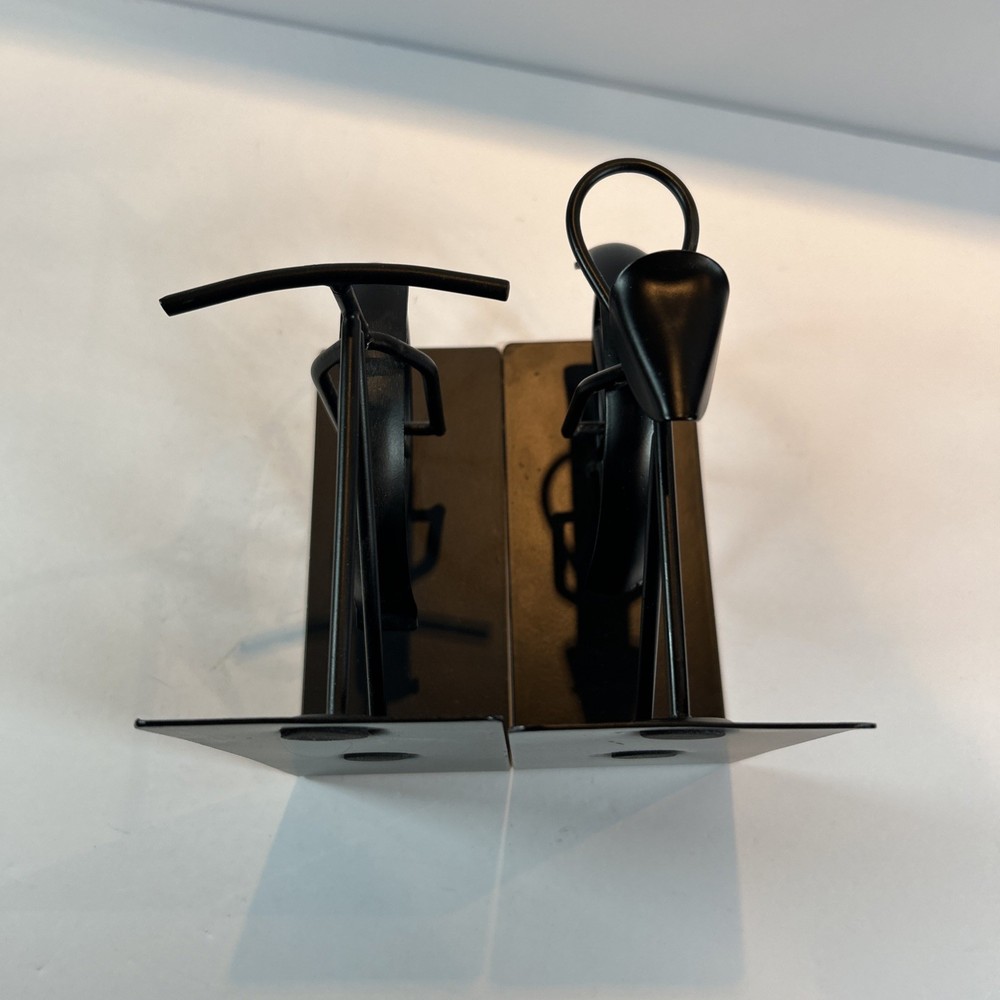 Metal Bicycle Bookend holders Excellent Condition