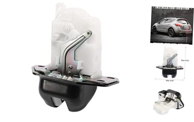 Trunk Latch Tailgate Hatch Lock Actuator for Nissan Leaf Versa Murano Rogue