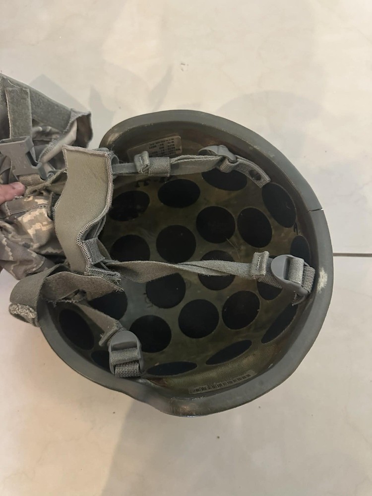 BAE system advanced combat helmet foliage green medium