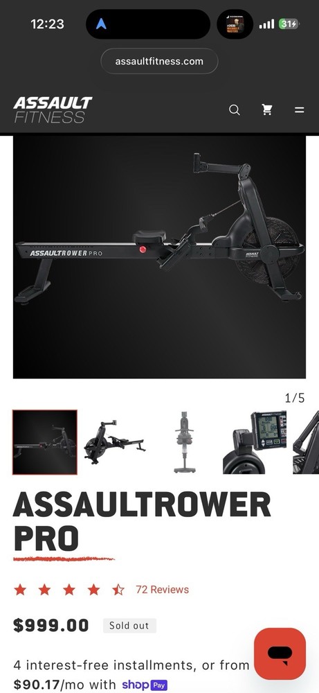 Assault Rower Pro