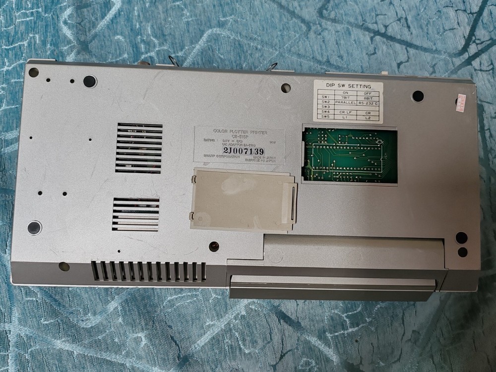 Vintage SHARP CE-515P plotter working with 4 pens Sold as part