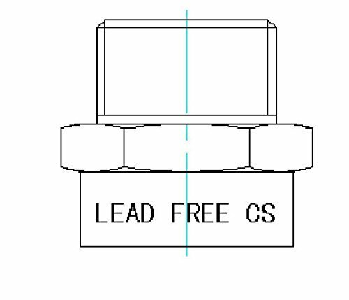 G Thread (Metric BSPP) Female to NPT Thread Male Pipe Fitting Adapter