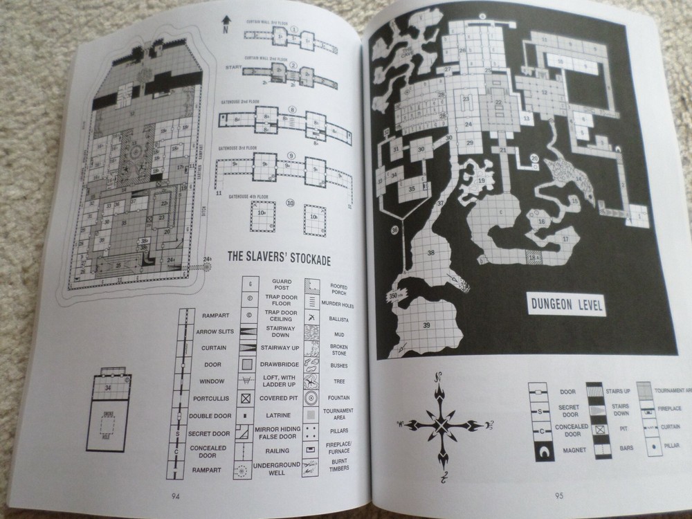 Against the Slave Lords A1-4 + A0 modules Dungeons & Dragons adventure