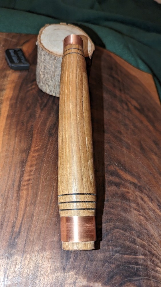 Hickory Timber Framing Chisel Handle for Tang Chisel - Handmade by J. Vincent