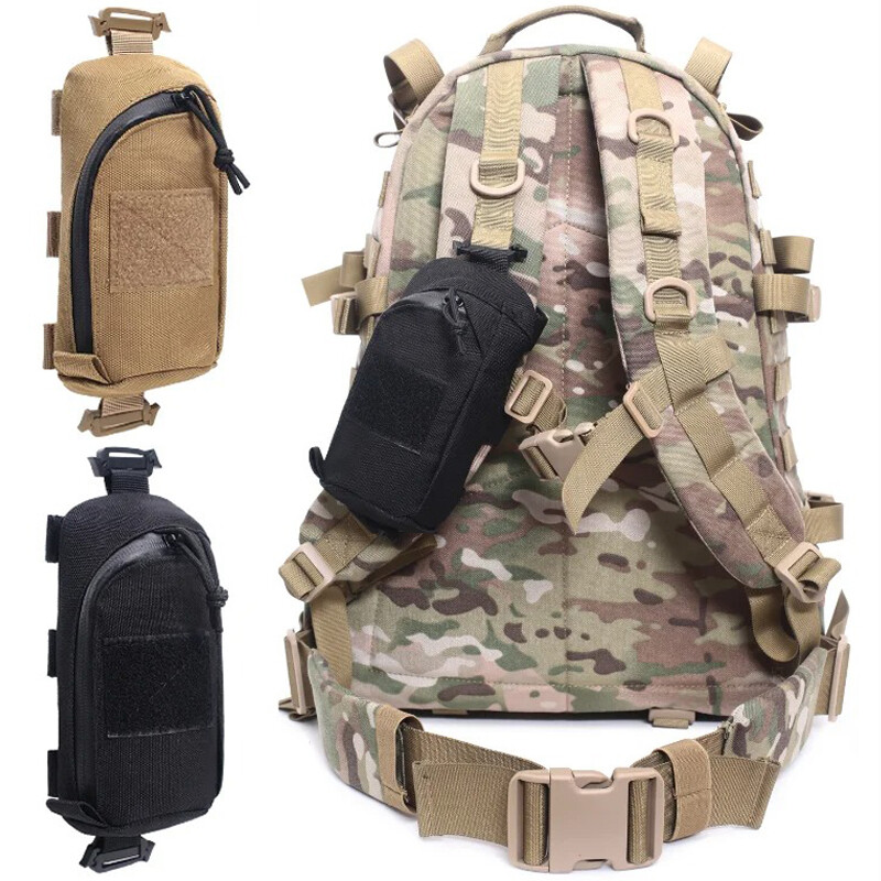 Military Backpack Shoulder Strap Accessory Pouch Tactical MOLLE Accessories Bag