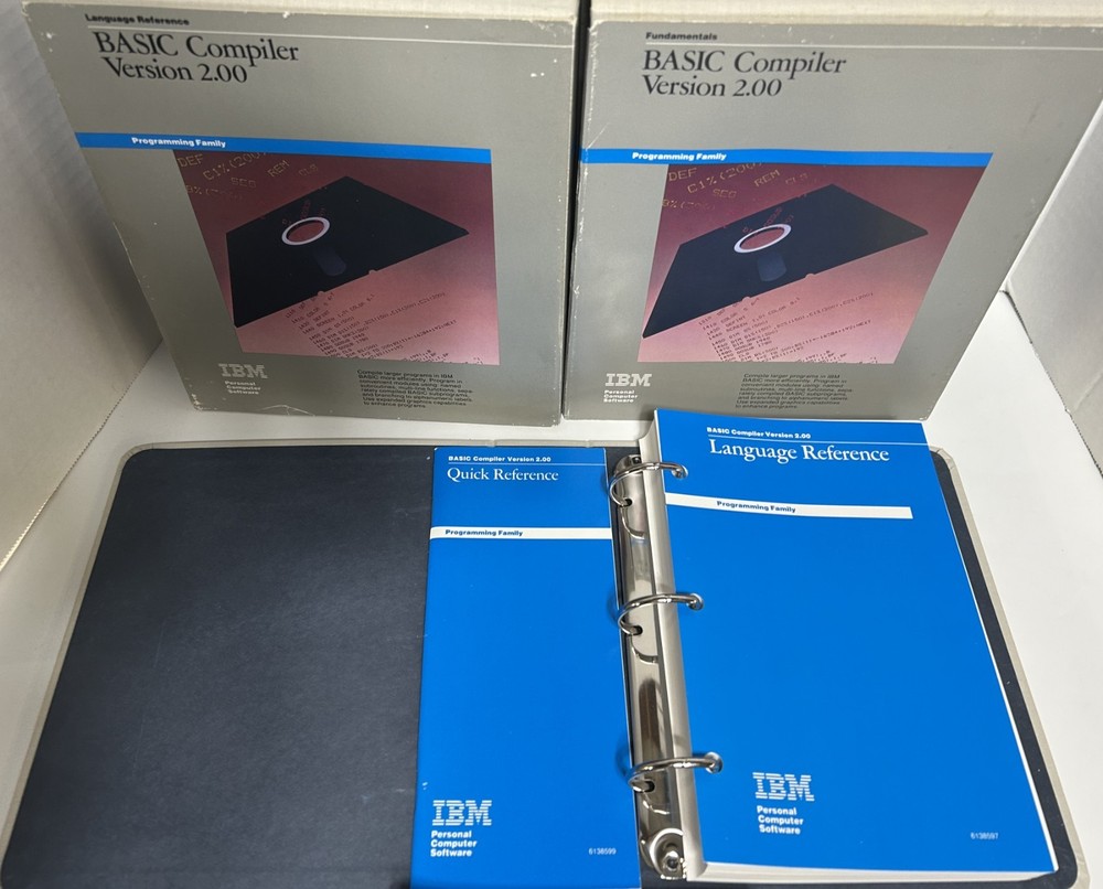 IBM Basic Compiler Vrs 2.0 Includes Software