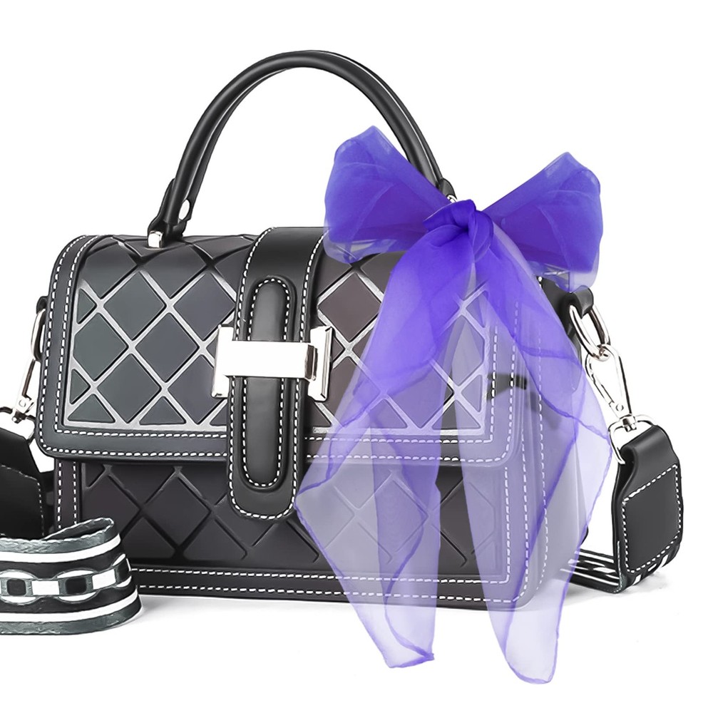 12pcs Square Juggling Silk Dance Scarves Magic Tricks Performance Props Acces...