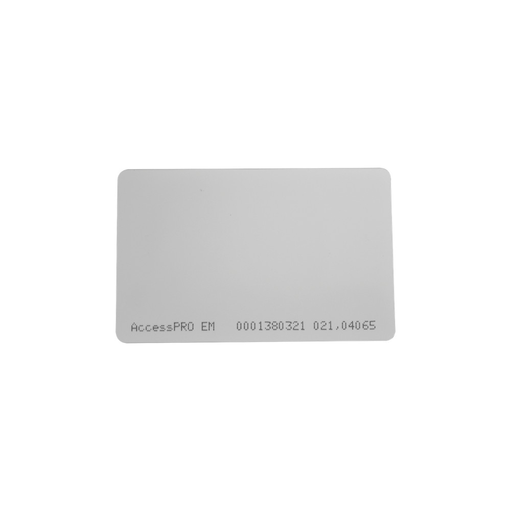 Slim Proximity Card 125 kHz (type EM) / Printable