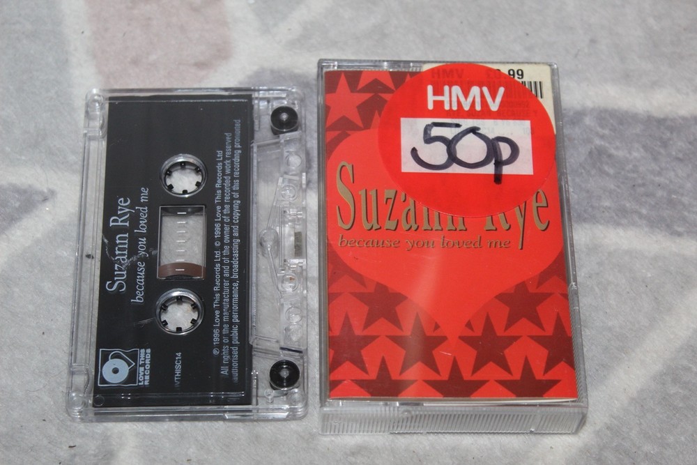 Suzann Rye Because You Loved Me Cassette - B1