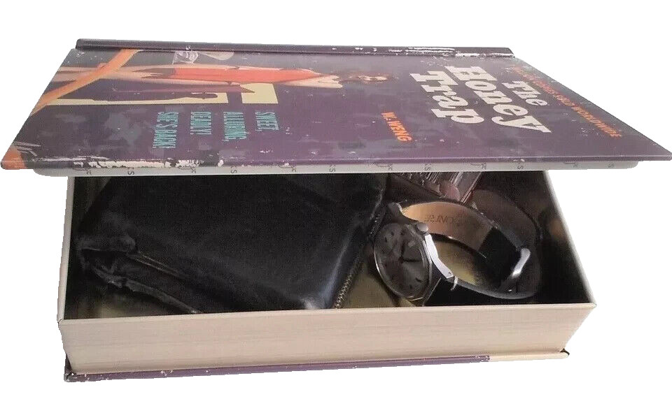 JAY Spawn Jupiter 9 Secret Storage Book Tin Hidden Security Diversion Safe Box