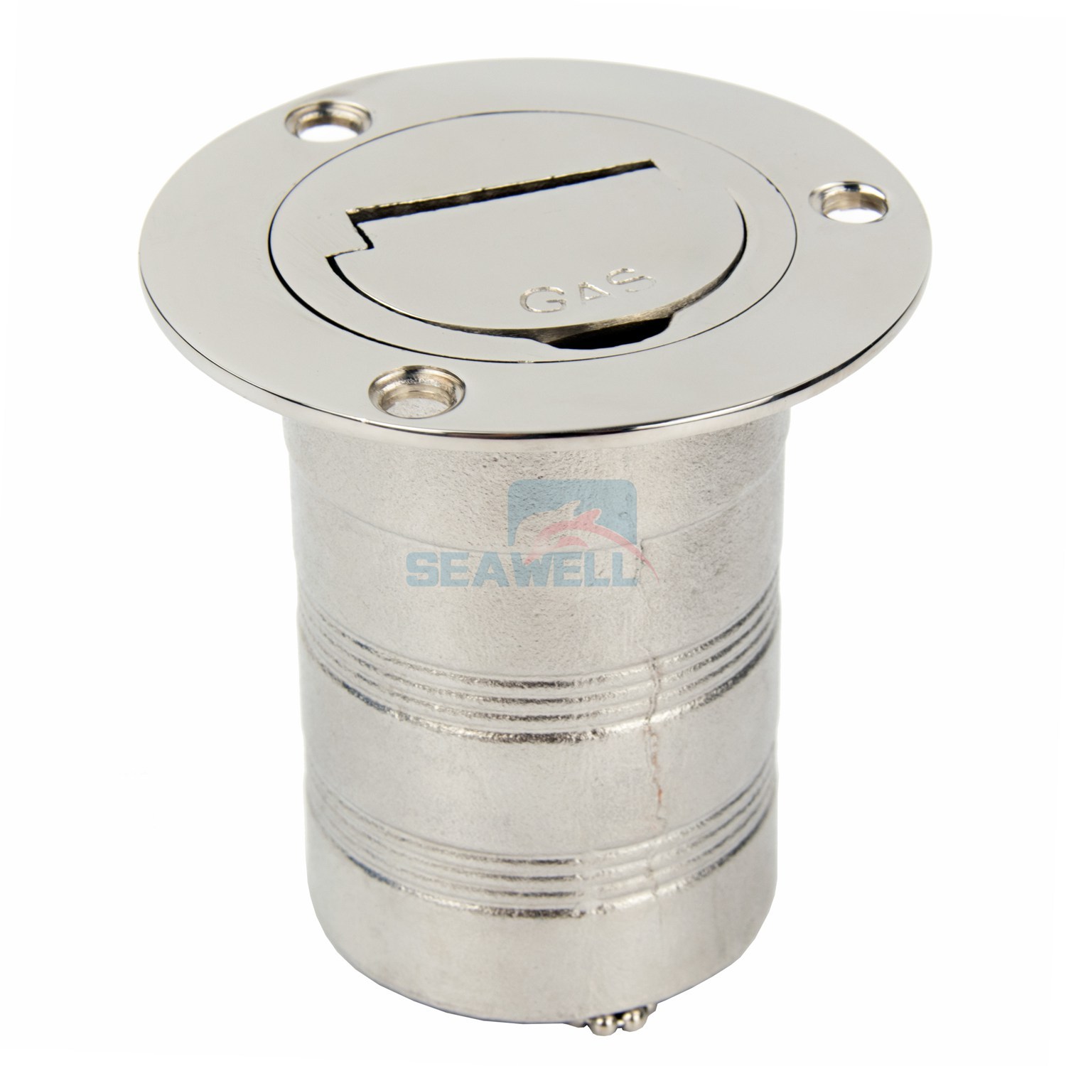 2" Marine Keyless Boat Fuel Gas Deck Fill / Filler 316 Stainless Steel 50mm