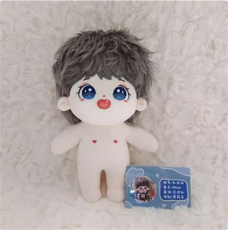 王俊凯Jun Kai Wang Cotton Plush Doll 20cm Gift