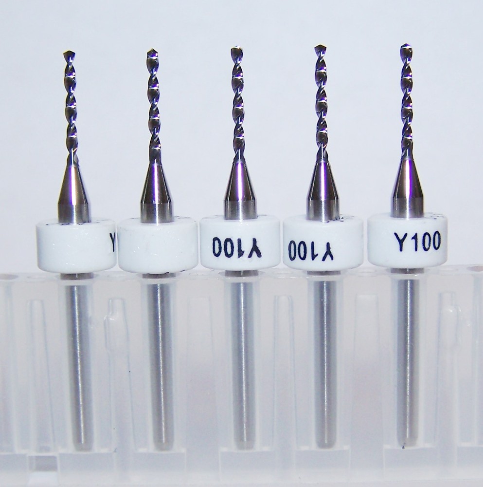 (5) 1.17mm (.0460") Printed Circuit Board Carbide Drills (PCB)