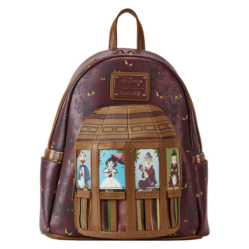 Loungefly Disney Haunted Mansion Stretching Room Portraits Mini Backpack