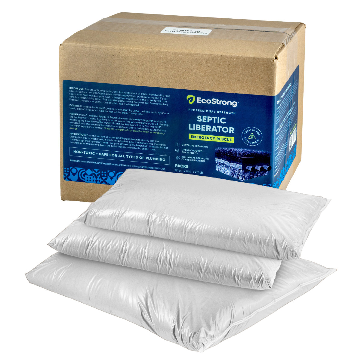 EcoStrong Septic Liberator - Bio-Enzyme Septic Tank Shock Treatment