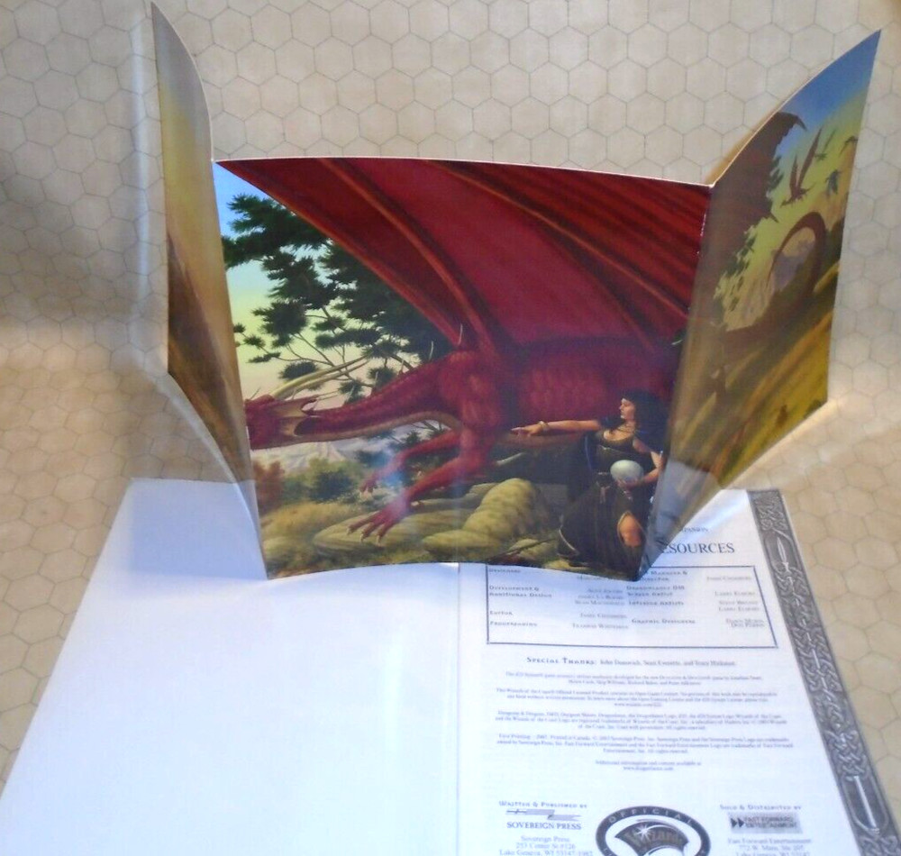 Dragonlance Dungeon Master's Screen COMPLETE - D&D Sovereign Press
