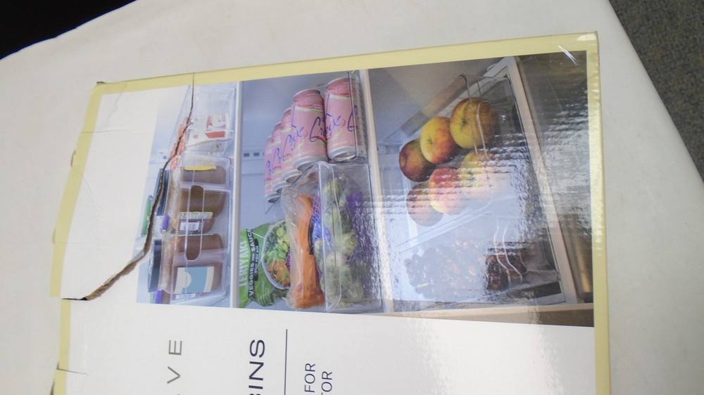 ENCLAVE 124606 6-PIECE STACKABLE FRIDGE BINS