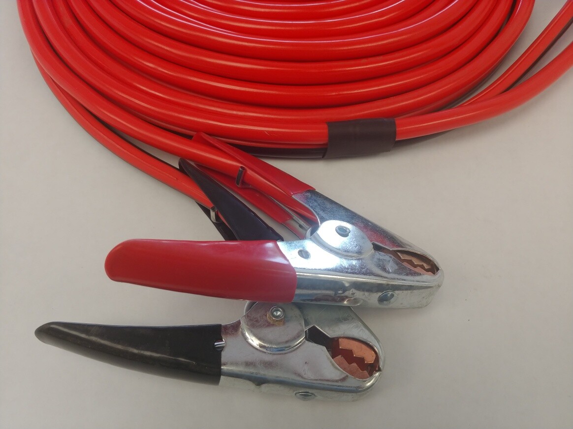 30ft Commercial Booster / Jumper Cables 1200 Amp 1Ga, Quick Connect
