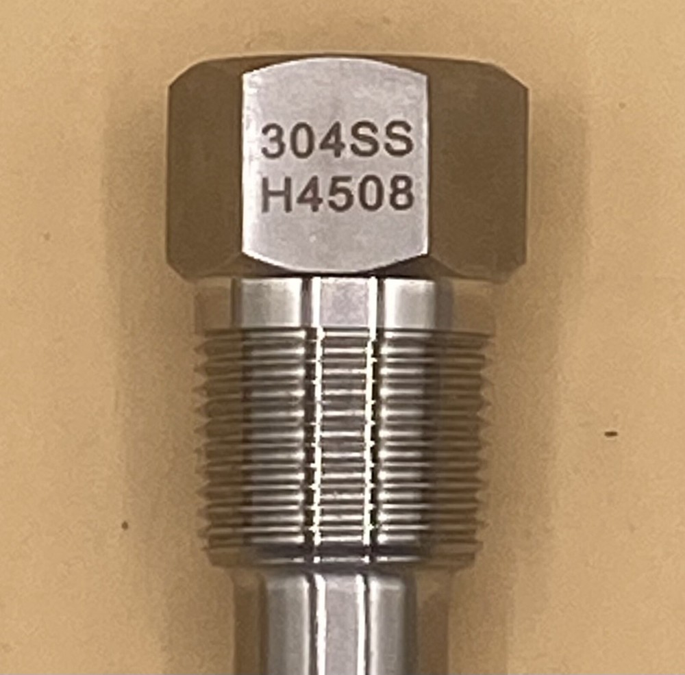 304/H4508 3/4 NPT 6” Thermowell
