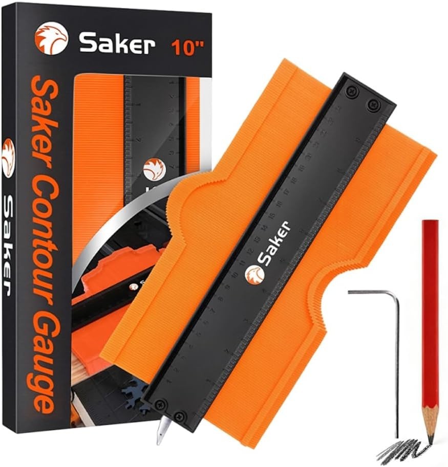Saker Contour Gauge (10 Inch Lock) Profile Tool