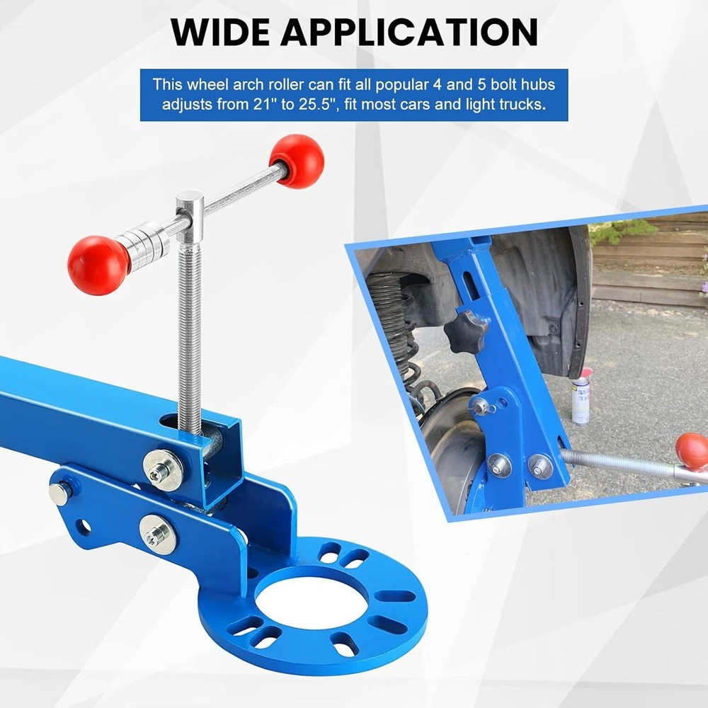 Fender Roller Tool Lip Rolling Reforming Extending for Automobile Maintenance
