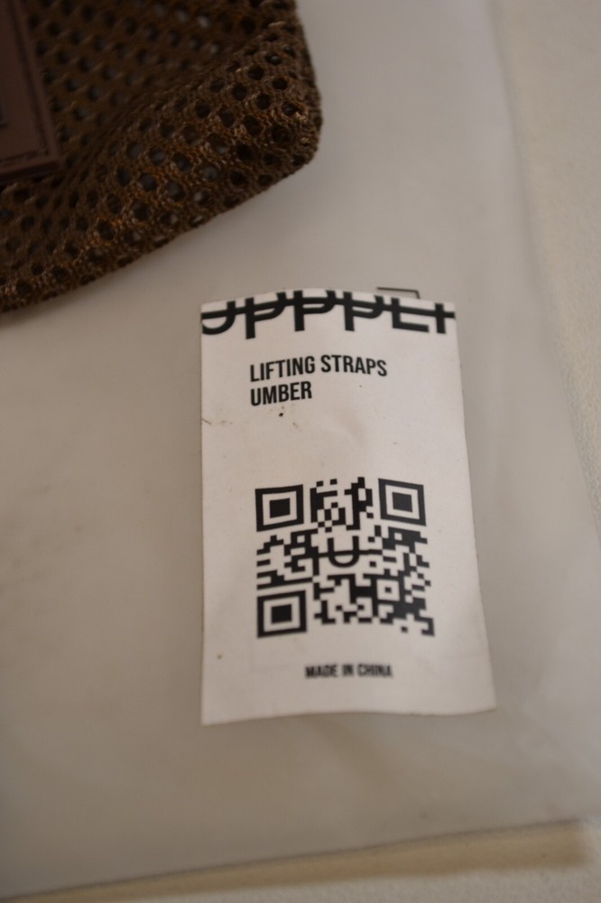 UPPPER Lifting Straps - Umber