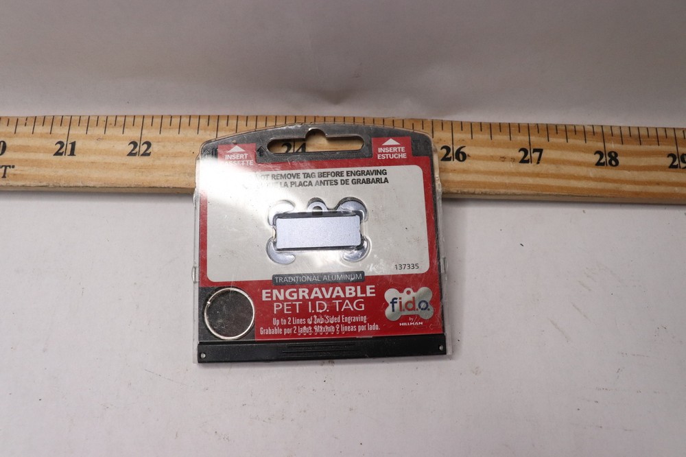 Hillman Engravable Pet I.D Tag 137335