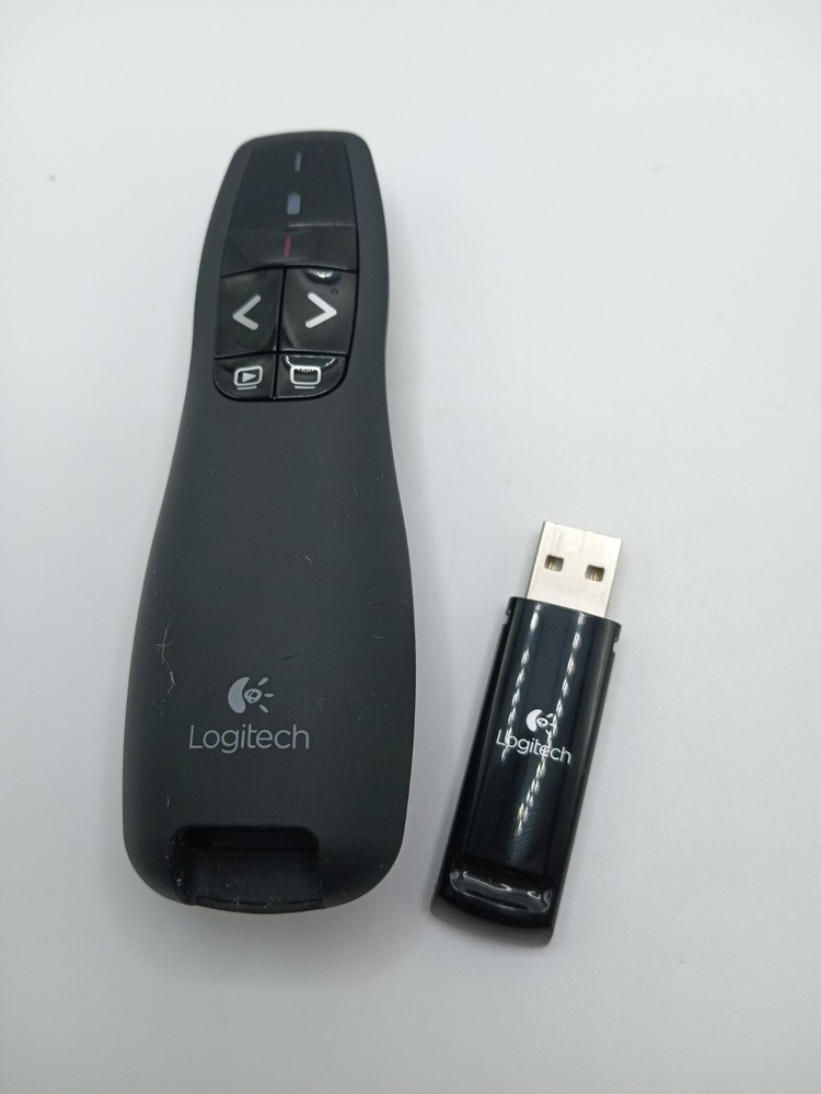 Logitech R400 Laser Presentation Remote - Black