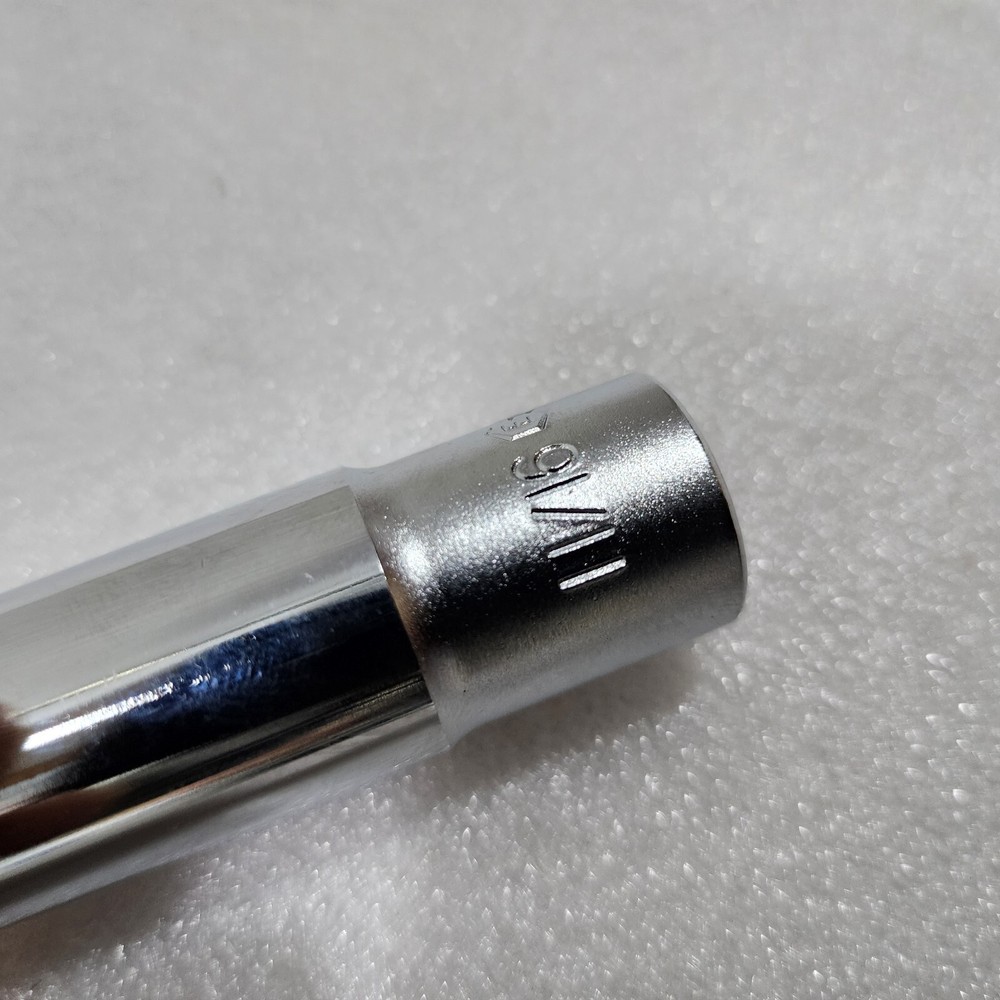 Genius Tools 3/8 Dr. 11/16 Deep Hand Socket - 386322