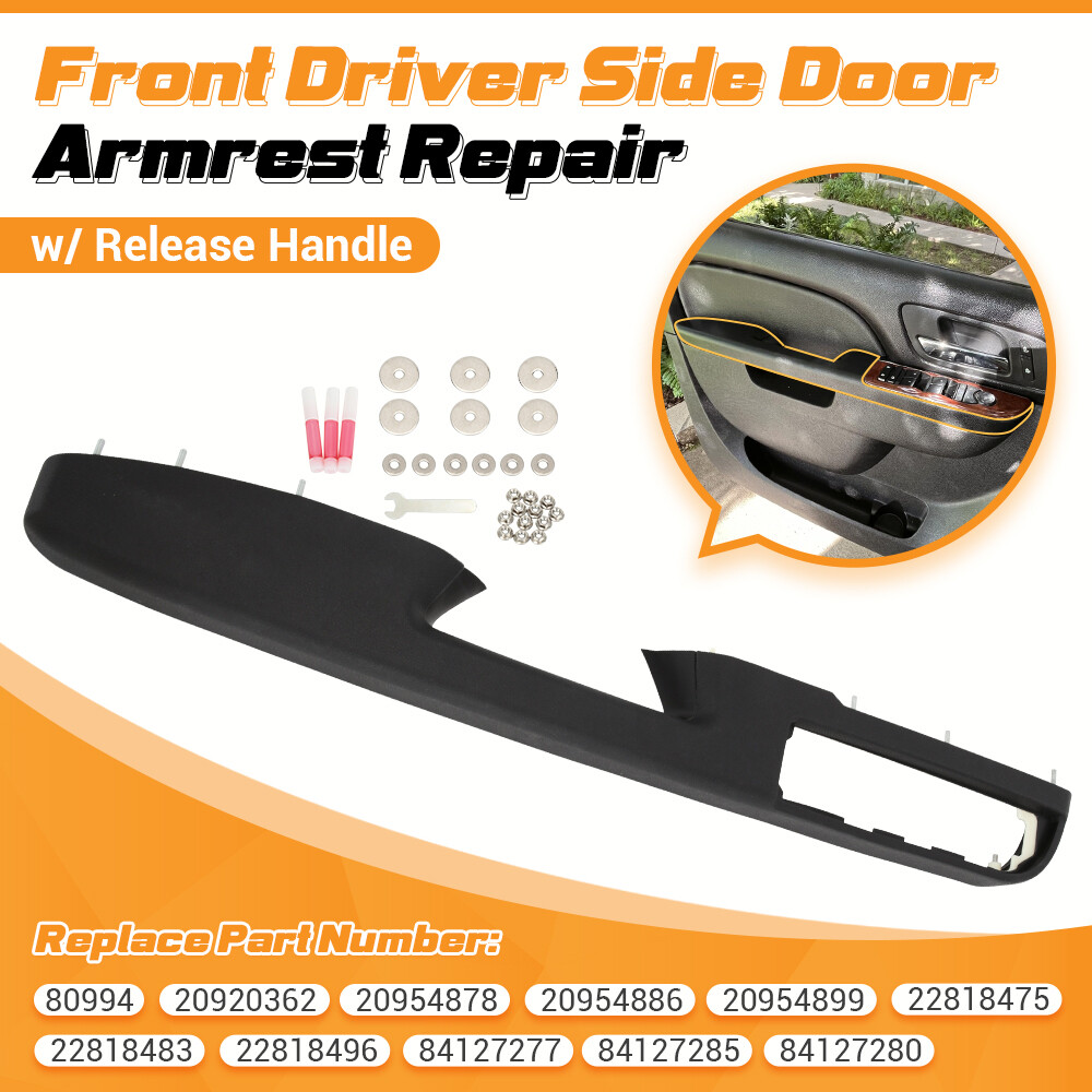 Driver Side Inner Door Pull Handle Armrest Repair for 2010-2014 Chevy GMC