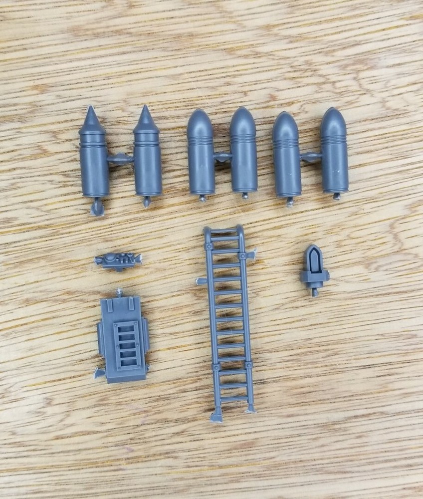 Imperial Guard Baneblade Accessories 2 - Warhammer 40K Conversion Bits