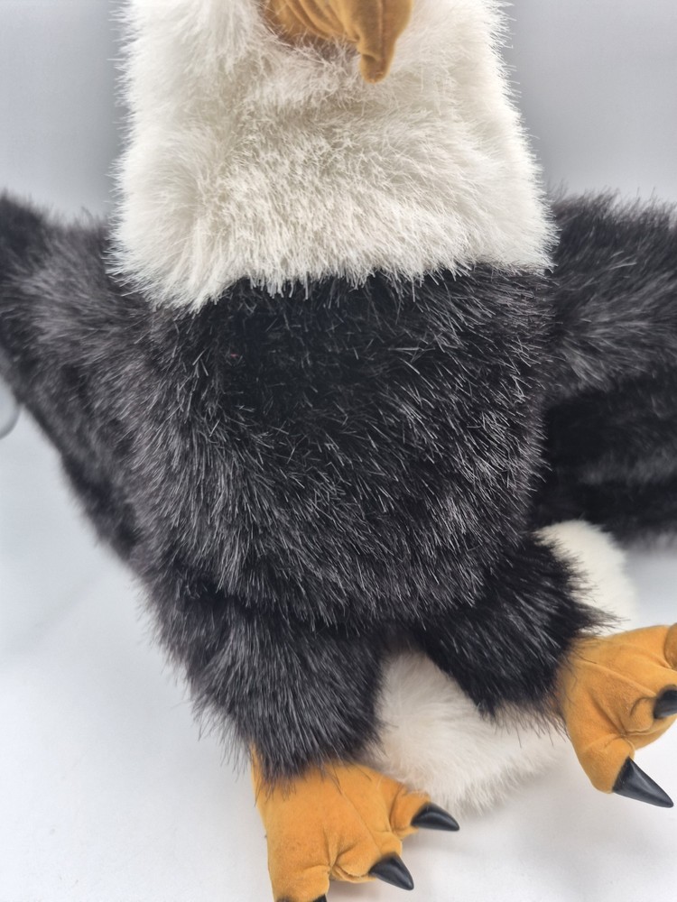 Folkmanis Full Body Bald Eagle Hand Puppet 29 Inch Wing Span