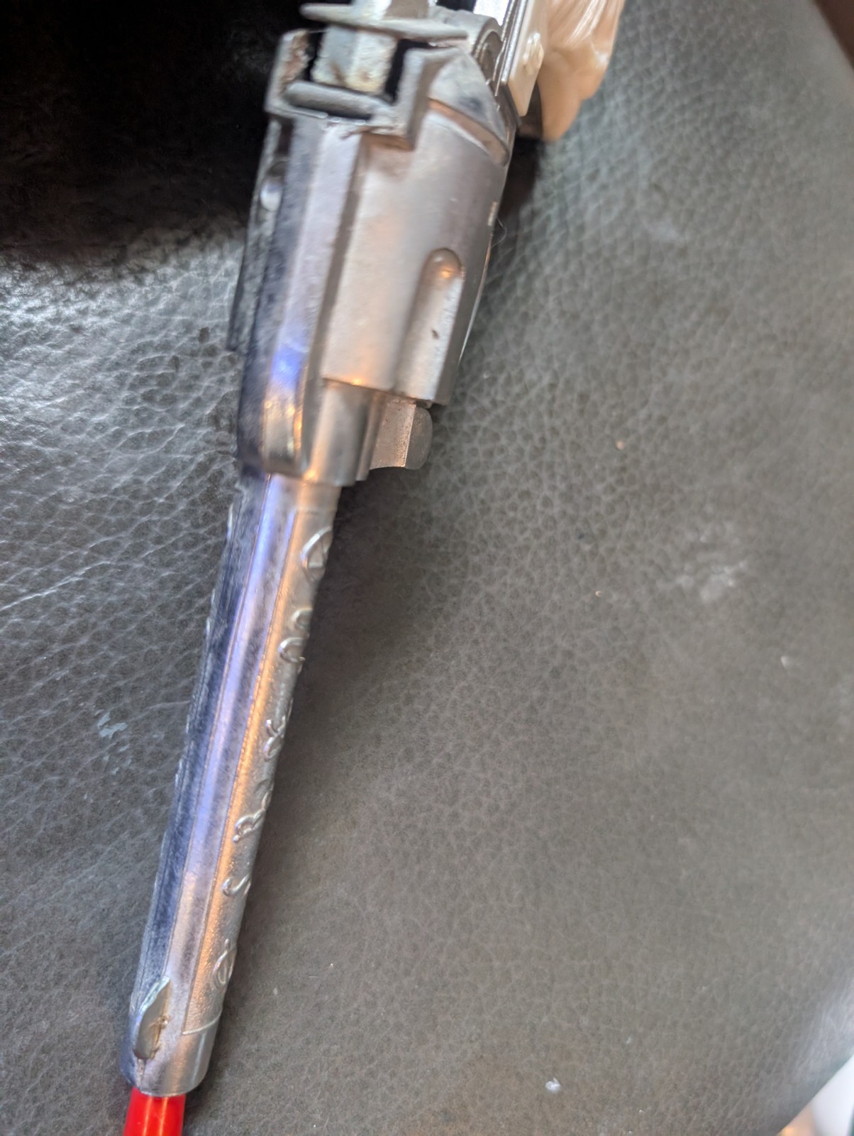 Vintage Rare Kilgore Roy Rogers Cap Gun Horse Grips Working Excellent