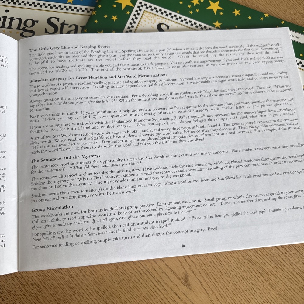 Seeing Stars Decoding Workbook Books 1, 2, & 3