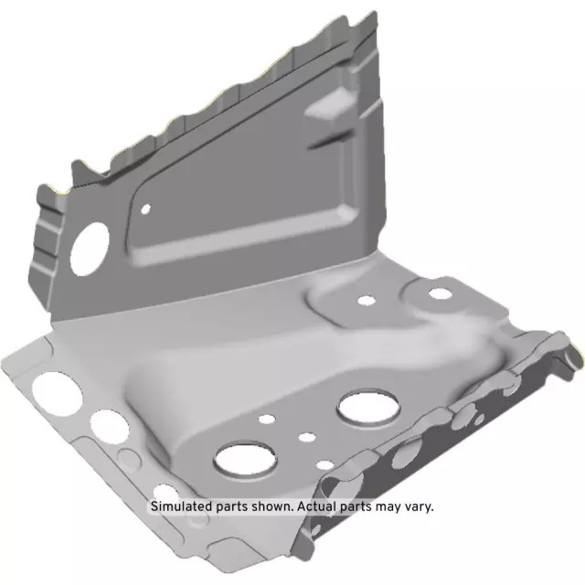 Genuine GM Passenger Side Engine Compartment Side Rail Rear Extension 23176441