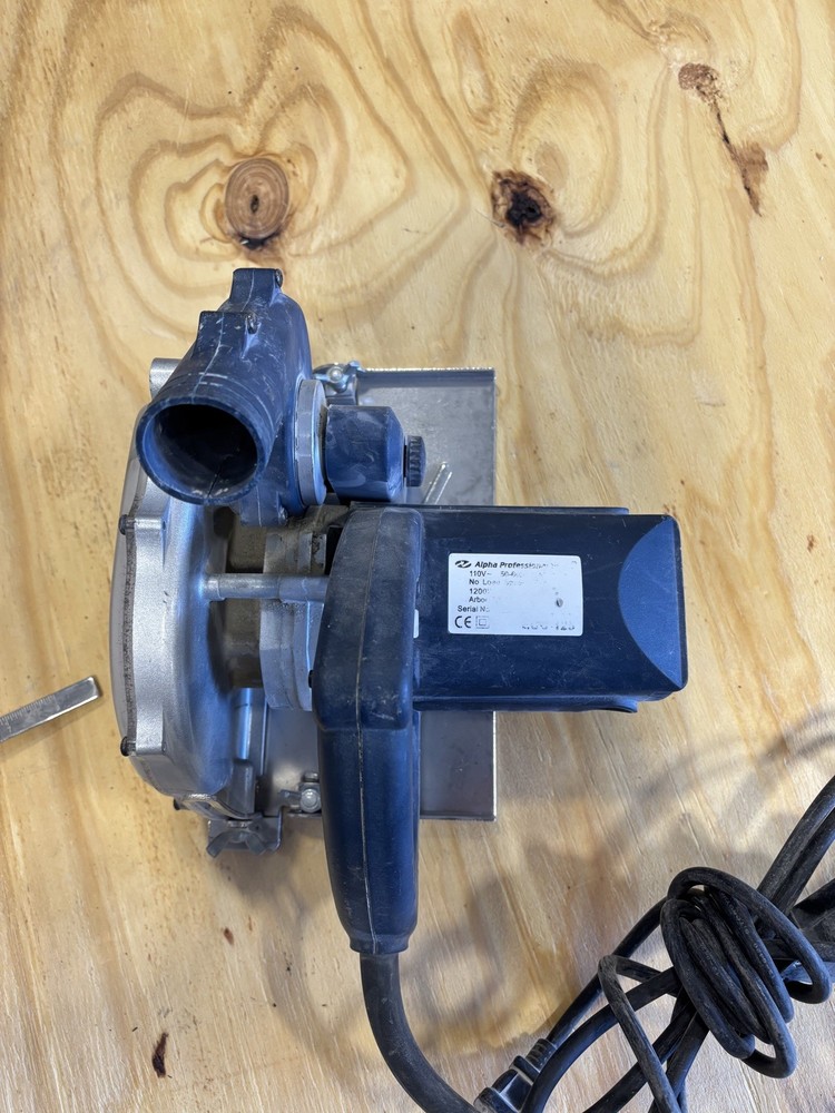 Alpha Tools ECC-125 5" Ecocutter 110V Works great