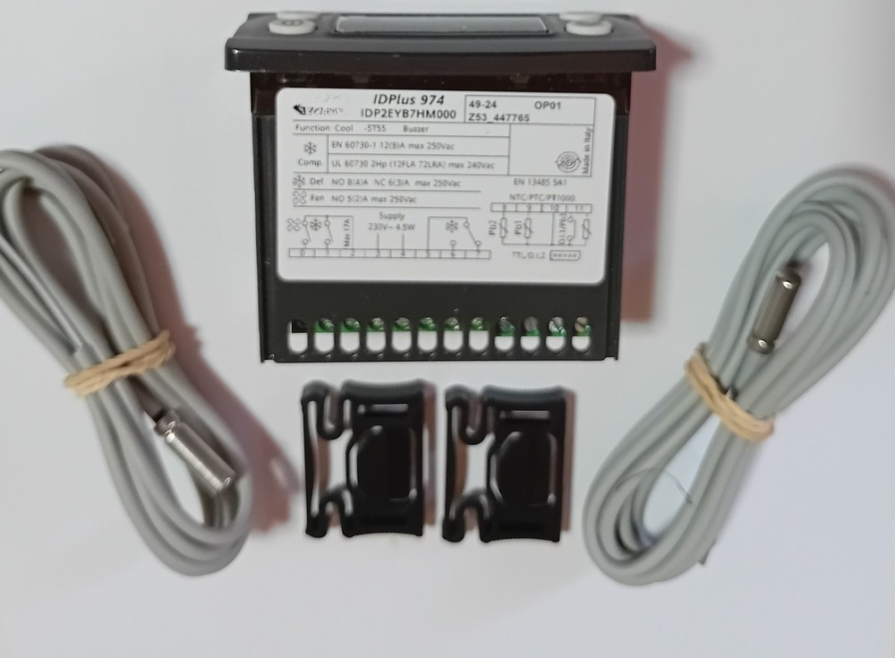 For Eliwell IDPlus 974 Thermostat 230V Digital Controller