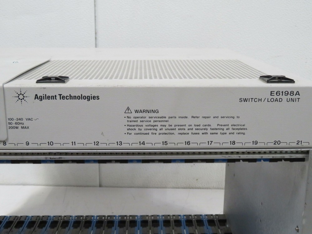 AGILENT E6198A 21 SLOT SWITCH/LOAD UNIT T180874