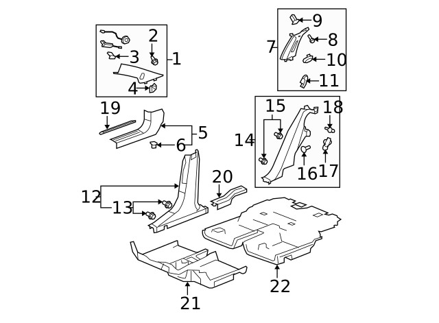 Genuine GM Speaker Grille 15266178